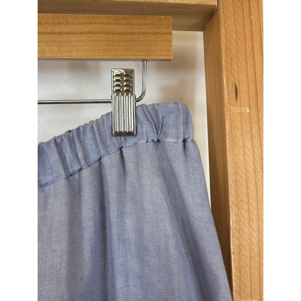 Cynthia Ashby Purple Stretch Waist Layered Ruffled Maxi Skirt Size M L ONE SIZE - Picture 3 of 7